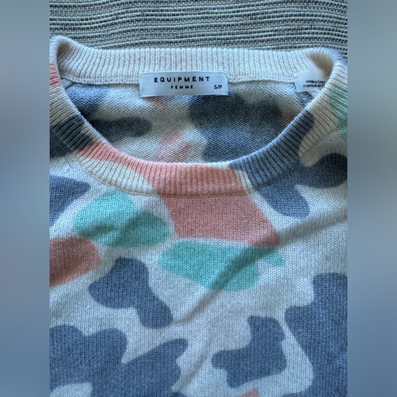 Equipment cashmere sweater - Picture 3 of 4